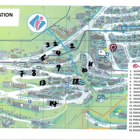 Val D'ys - 3 Pieces Centre Station Mae-3211